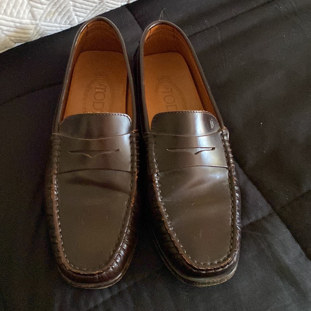 Tods Womens brown loafer’s size 6 - Picture 4 of 4